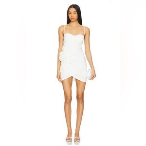 NBD Kevin Mini Dress in White
Size small